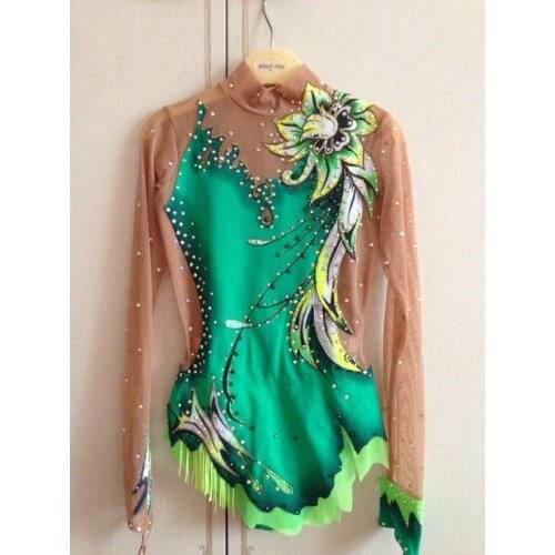 Figure Skating Dress For Children Graceful New Brand Competition Figure Skating Dress Custom DR4010