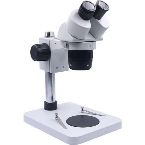 Stereo Microscope-20X-40X Lab LED Binocular Microscope Jewelry Watch Electronic Repair Tool Laboratory observation magnifier