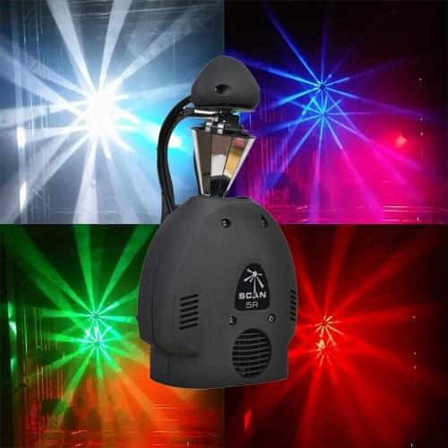 DJ 5R Scan Light 200W Beam Scanning Roller Effect Light Moving Head Light Outdoor Projector for Disco Festivals New Year Party