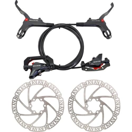 CATAZER MTB Bicycle Brake Hydraulic Disc Brake Mountain Bike Brake Parts MT200 Brake Kit Front 8000 / Rear 1400mm