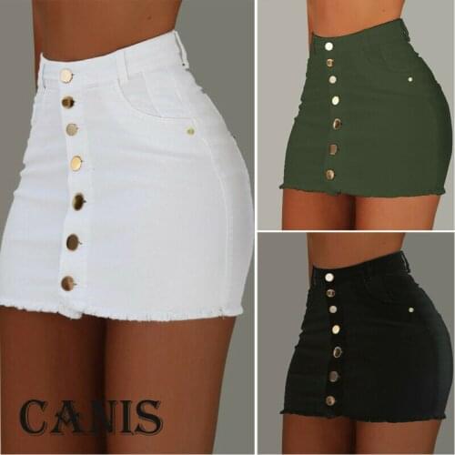 WANGSCANIS Denim Skirts For Women