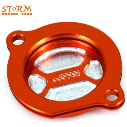 CNC Billet Engine Oil Plug Filter Cover Cap For KTM SXF EXCF SX XCW SMRSXR 250 400 450 520 525 540 950ADVENTURE 990SUPERDUKE