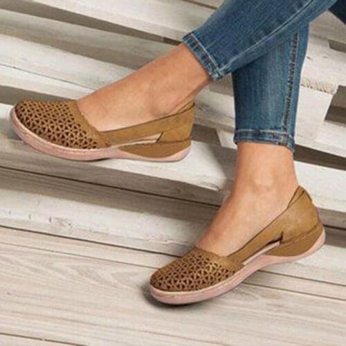 Women Sandals 2020 Fashion Hollow Breathable Shoes For Ladies Summer Sandals Gladiator Casual Platform Sandals Mujer