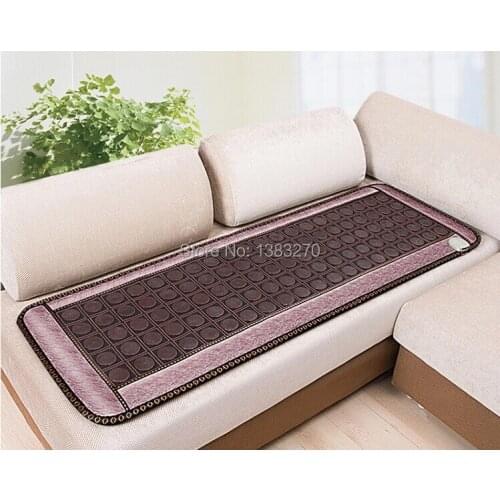 2020 as seen on tv Fabric tourmaline therapy jade sofa cushion heating sleeping mattress with free present eye cover 50*150CM