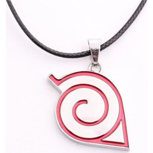 24 Pcs/Lot Anime Cosplay Pendant Fashionable Necklace Cartoon Cosplay Akatsuki Accessories For Kids Toys Bulk Wholesale