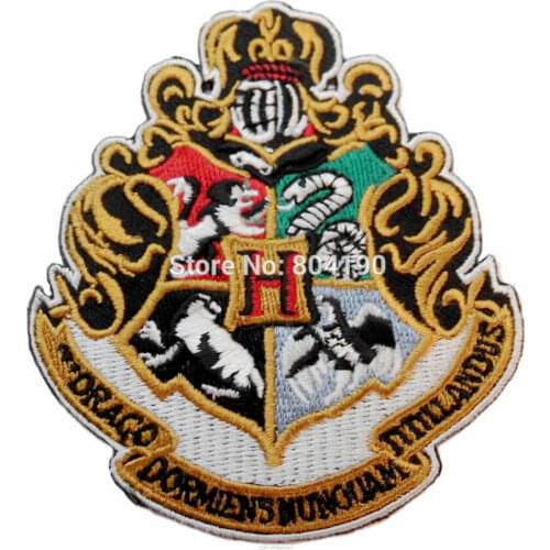 3.5" the Order of the Phoenix Crest Emblem Embroidered Robe Iron On Patch rock retro applique wholesale