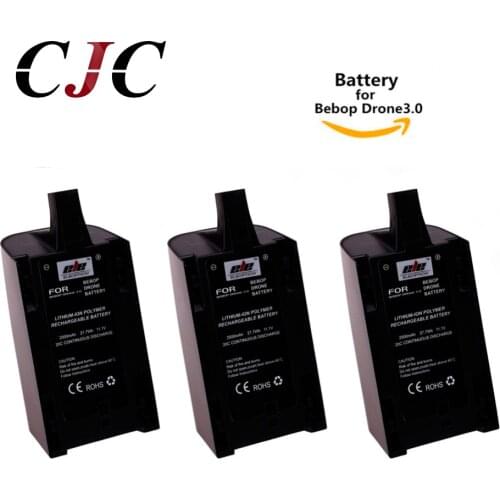3CPS RC Helicopter Battery Newest High Capacity 2500mAh 11.1V Powerful Li-Polymer Battery For Parrot Bebop Drone 3.0 Quadcopter