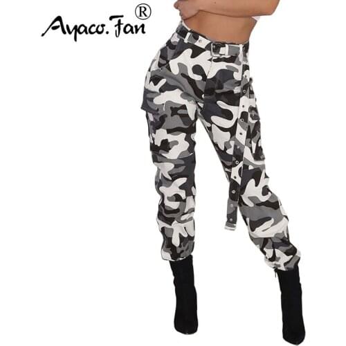 Женские камуфляжные брюки Ayaco.Fan China At AliExpress
