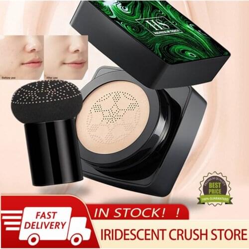 BB Air Cushion Moisturizing Foundation Mushroom Head CC Cream Concealer Whitening Oil-control Brighten Face Base Makeup Cosmetic
