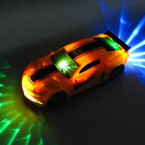 Electric Universal Music Deformation Robot Car Children Model Toy Gift