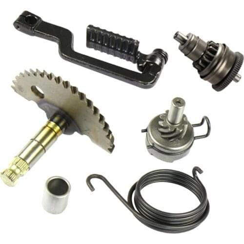 Engine Start Gear Kick Start Lever Idler Gear Shaft Assembly for GY6 50CC 80CC Scooter 139QMB P139QMB Motors Moped