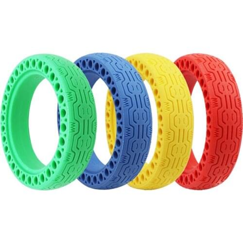 For Xiaomi M365 Electric Scooter Tires Shock Absorber Hollow Solid Tyre Non-Pneumatic Tire Wheel Tire for Xiaomi Mijia M365 Pro