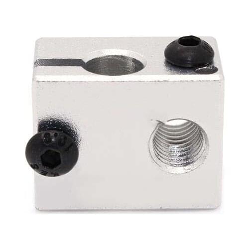 Official Smarian 3 D printer parts Reprap E3D V6 Aluminium heater block for HotEnd sand blasting surface 20*16*11.5mm