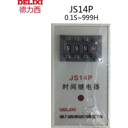 DELIXI Time Relay JS14P JS14S Timer Switch