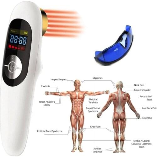 Handy Pain Relieve Wound Healing Laser Therapeutic Device LLLT Cold Laser Medical Therapeutic Machine Laser Therapy Health Care