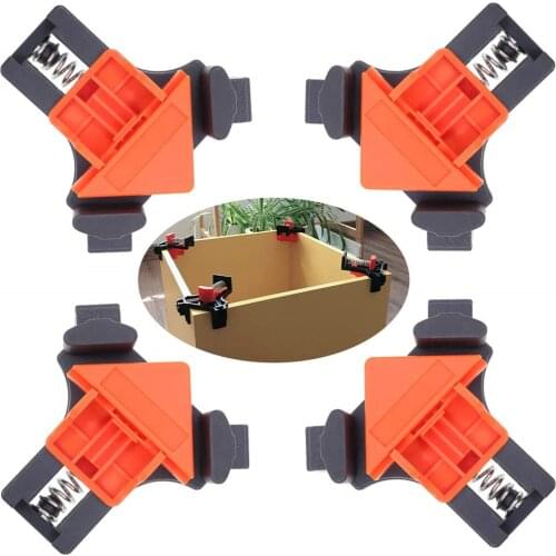 1pc 90 Degree Right Angle Clamp Fixing Clip Photo Picture Frame Corner Woodworking Clip Positioning Fixture DIY Repair Tool