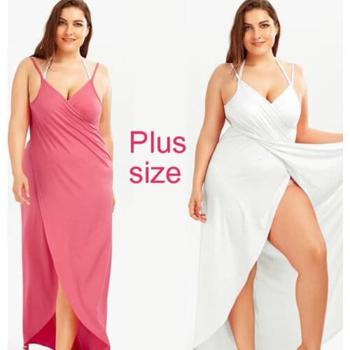 Plus Size Beach Dress Loose Bikini Cover Up Summer Swim Vestidos Playa 5XLCover ups For Women Solid Beachwear Sarong Robe Plage