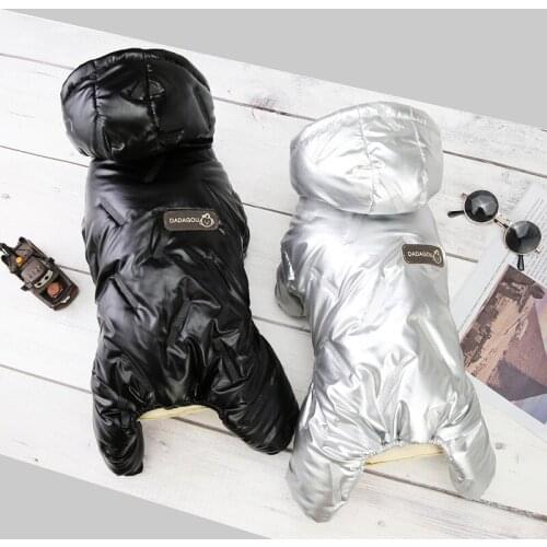 Pet Dog Jacket Coat Winter Dog Clothes Outfit Puppy Warm Jumpsuit Schnauzer Dachshund Corgi Pomeranian Poodle Clothing Outerwear