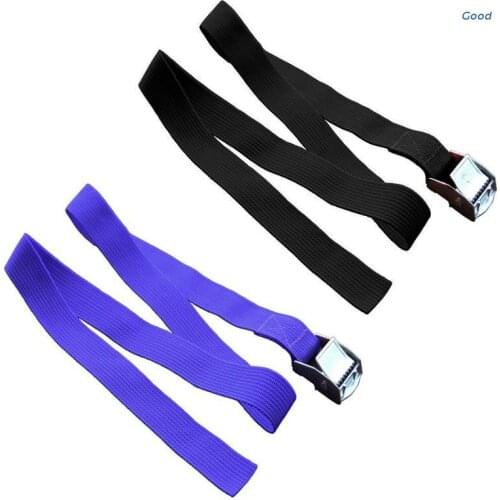 1M Buckle Tie-Down Belt Cargo Straps For Car Motorcycle Bike With Metal Buckle Tow Rope Strong Ratchet Belt