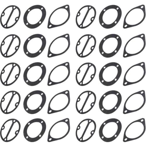 10 Sets Cylinder Head Gasket Small Engineering Plastic Strong Sealing Paper Pads Valve Cover Gasket