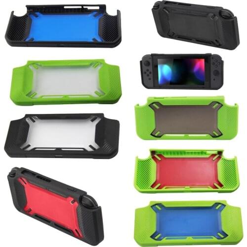 10PCS Newest rubber protective shell for switch host back cover for N-S