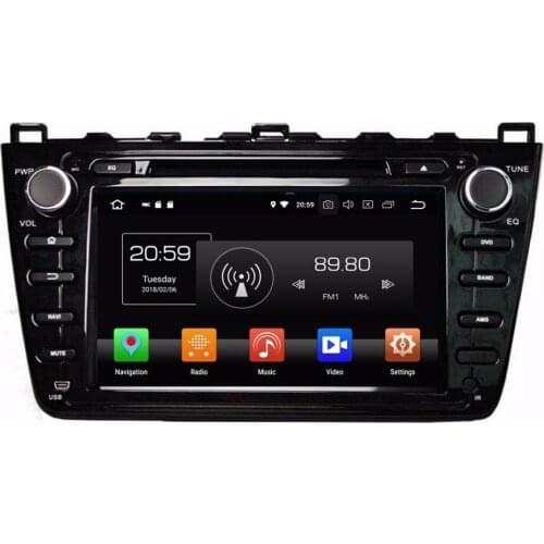 Octa Core 8 inch 8 core Android 9.0 Car Radio DVD player GPS for for Mazda 6 Ruiyi Ultra NAVIGATION gps 4G RAM 64G ROM HEADUNITS