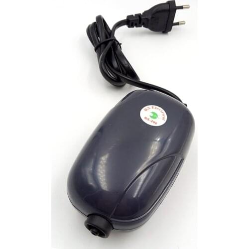 Silent 220v 3W Aquarium Air Pump Fish Tank Mini Aerator Oxygen Pump Single Outlet Air Pump Aquarium Accessories 1pcs