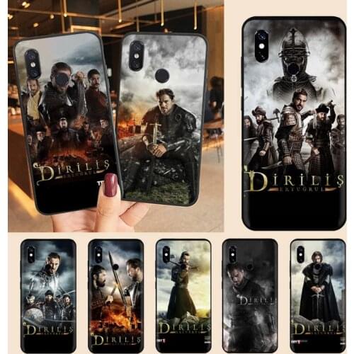 Dirilis ertugrul Turkish TV series Phone Case For Xiaomi Redmi note 7 8 9 t max3 s 10 pro lite Luxury brand shell funda coque