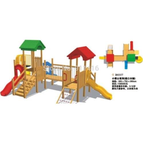 Children wooden Outdoor playground CIT14-B0357