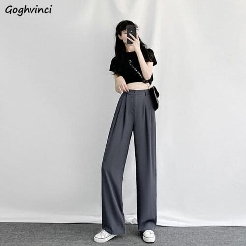 Goghvinci Women's Cropped Trousers