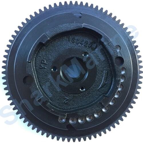 Flywheel 66M-85550-10 for YAMAHA electrical start outboard 9.9/13.5/15HP