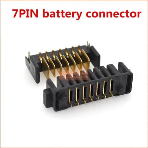 New 5pair/Lot 7Pin laptop battery connector pitch02.0mm female and The male connector