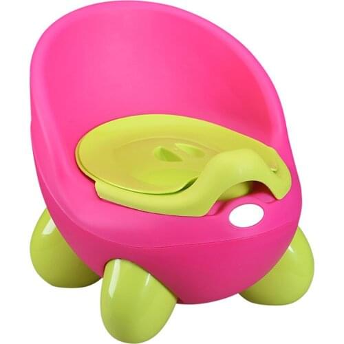 Plastics Baby Potty Seat Ring Environmental Protection Easy Use Girls Trainer with Armrests Children Toilet Tools