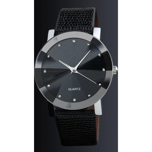 Casual Men Watches Brown Leather Quartz Watch Mens Watches Womens Watches relogios masculino montres homme horloge mannen