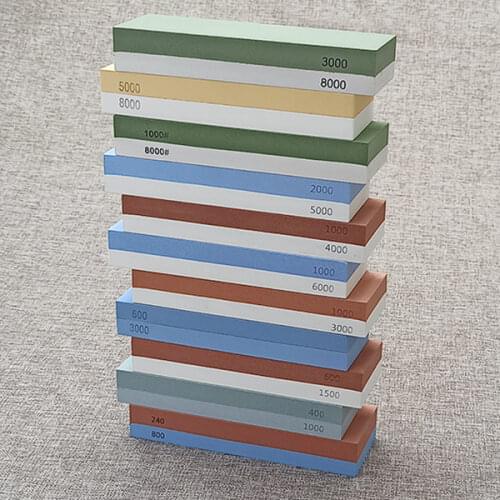 Professional knife grinder knife sharpening Stone Grit white corundum 1000/3000 2000/5000 whetstone sharpener Multi-stage