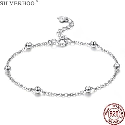 Серебряные браслеты SILVERHOO China At AliExpress