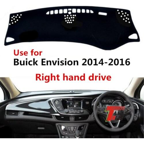 TAIJS Factory Casual protective Classic Polyester Fibre Car Dashboard Cover For Buick Envision 2014 2015 2016 Right hand drive