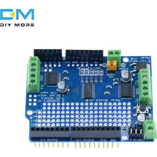 TB6612 Leonardo IIC I2C Mosfet Stepper Motor Board PCA9685 Servo Driver Shield Module For Arduino Robot PWM UNO Replace L293D