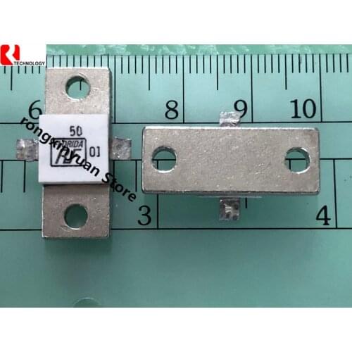 1pcs 250W50R microstrip resistor RF250W50R double lead high frequency resistor RF power resistor dummy load 250 watts 50 ohms