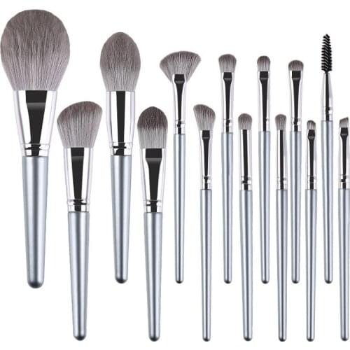 14 PCS Makeup Brush Eye Shadow Brush Eyebrow Brush Foundation Brush Powder Brush High Quality Skin-friendly Portable Makeup Tool