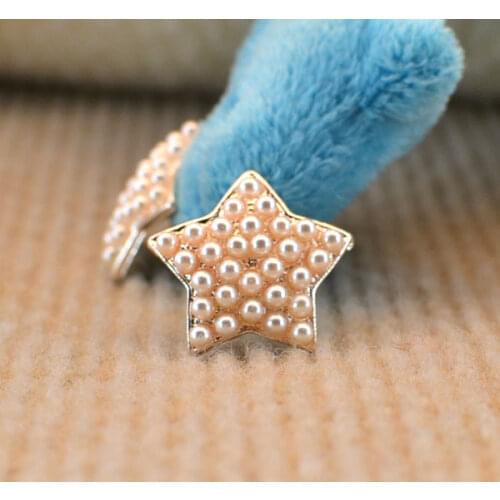 1621620 , 1pcs , 22mm , star Alloy pearl Beads costume jewelry accessories material, bow ornament, DIY handmade materials