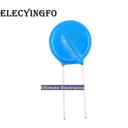 20pcs Varistors 20D821K 820V Varistor Metal voltage dependent resistor