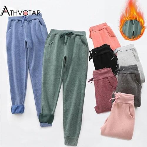 Женские свободные брюки ATHVOTAR China At AliExpress