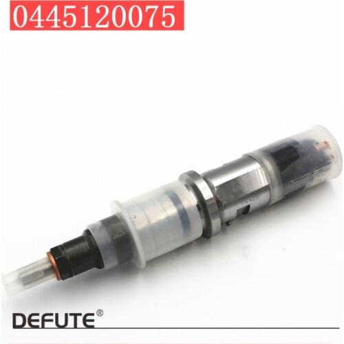 Diesel common rail fuel injector 0445120075 0986435530 for nozzle DSLA137P1577(0433171966) valve F00RJ01278