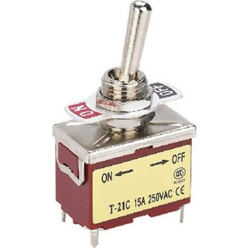 SYT-21CF DPST Auto Reset (ON)-OFF-(ON) Toggle Switch