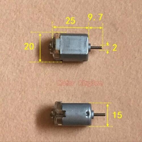 Micro Mini 130 Carbon Brush DC Motor1.5V 3V 3.7V 15000RPM High Speed Engine DIY Toy RC Car Parts