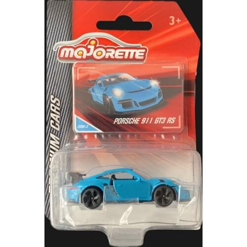 Majorette car 1/64 Porsches 911 GT3 RS Two doors can open Collection of die-casting simulation alloy model car toys