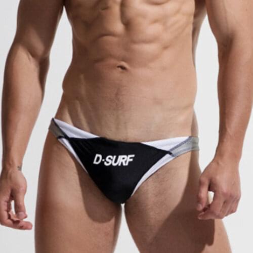 High Cut Mens Swim Briefs Desmiit Swimwear Sexy Gay Swimming Trunks Swimsuit Men Bikini Bathing Suit Beach Wear Shorts zwembroek