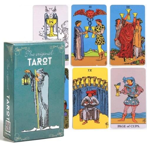 The Original Tarot Classic Tarot Artwork Arthur Edward Waite Tarot Card 78 Card Deck Card Game
