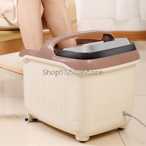 Foot Bucket Full Automatic Electric Massage Heating Foot Washing Machine Foot Bathtub Home Small Foot Massage Thermos